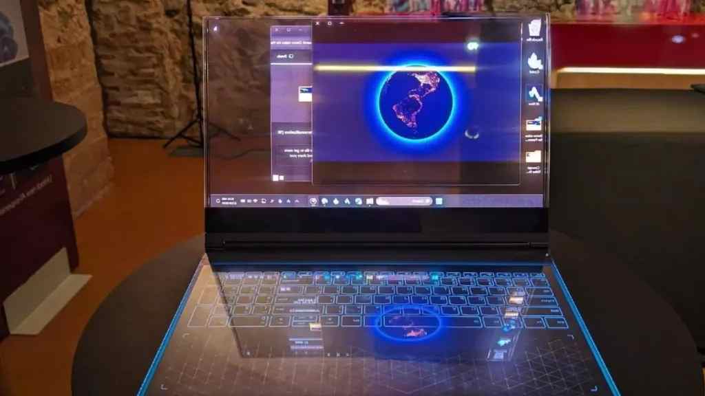 Lenovo Transparent Laptop Specification