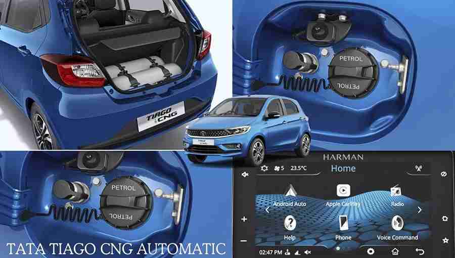 Tata Tiago CNG Automatic Features