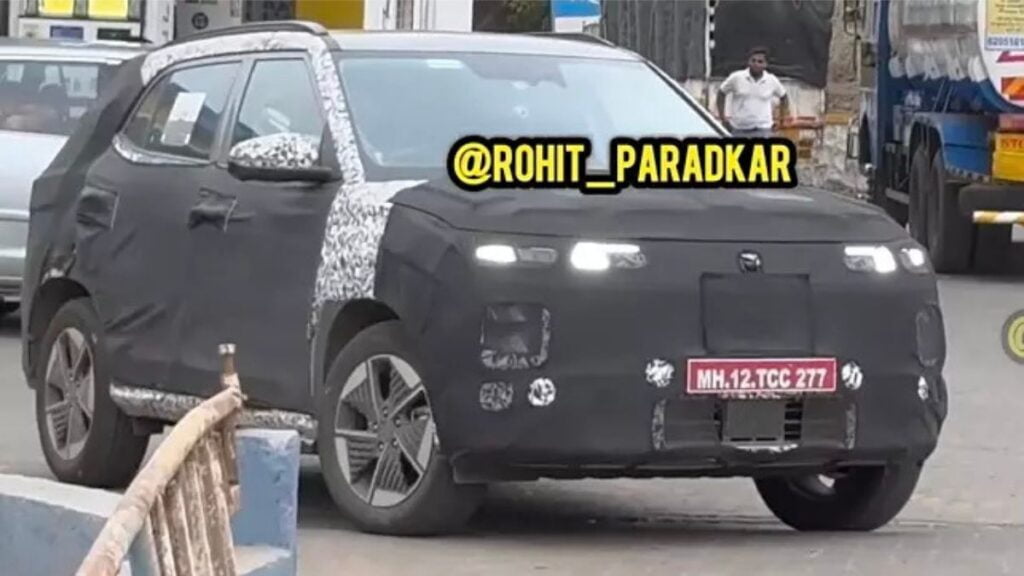 Hyundai Creta Ev Spotted