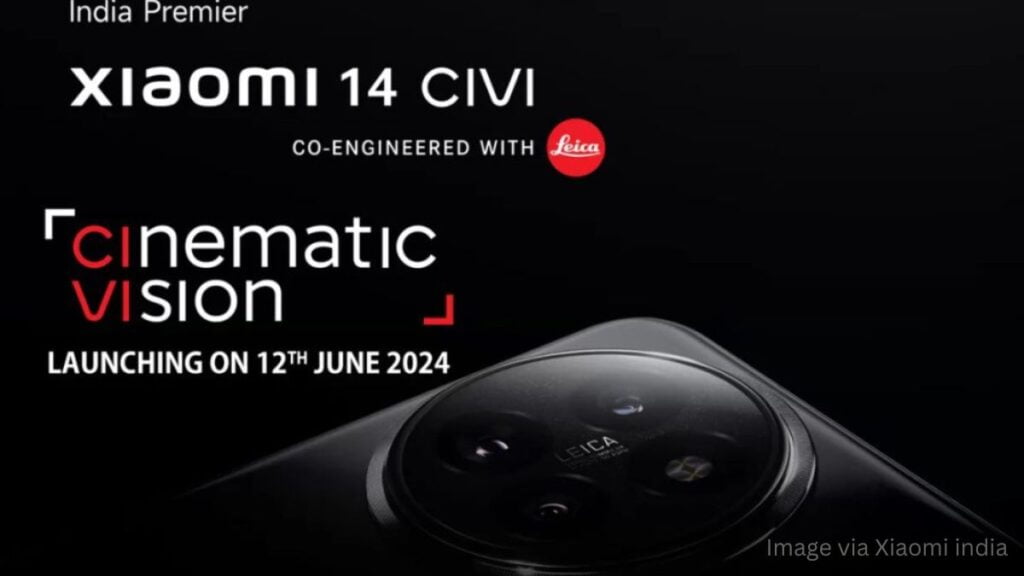 Xiaomi 14 Civi Launch Date in india